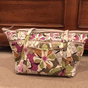 Vera Bradley large overnight bag.